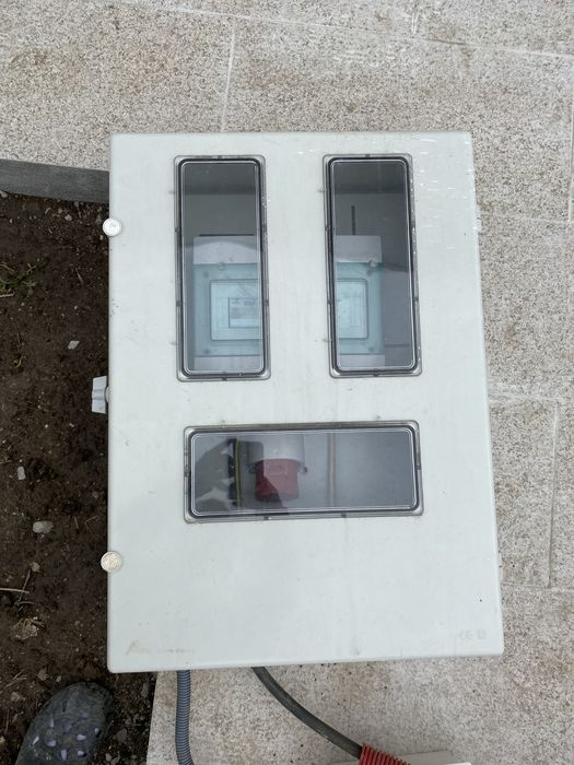 Quadro elétrico de obra
