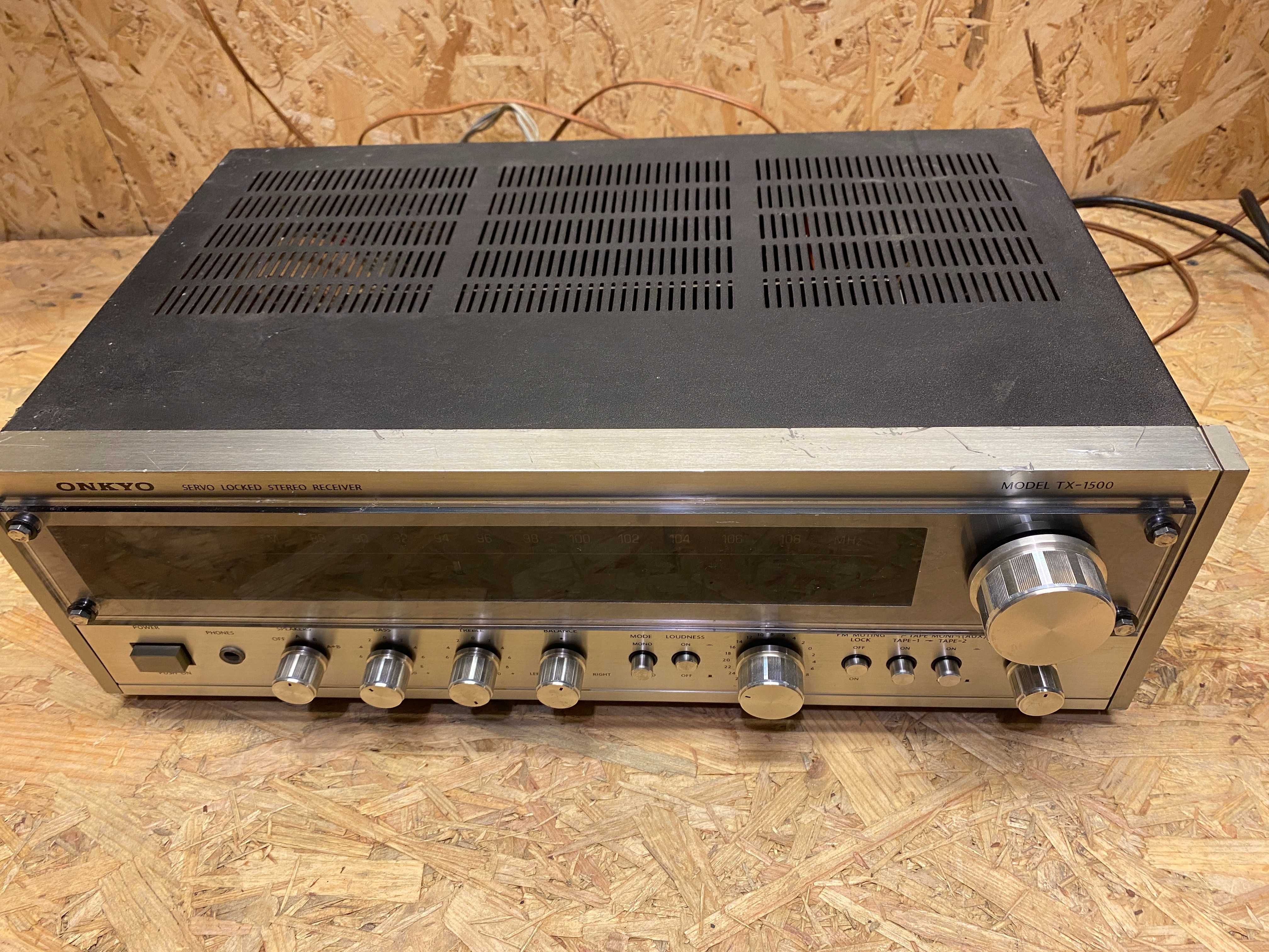 Amplituner Onkyo TX 1500 Vintage (film pokazowy)