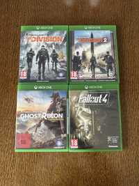 Xbox One Series X Pakiet Gier The Division Fallout 4 Ghost Recon!