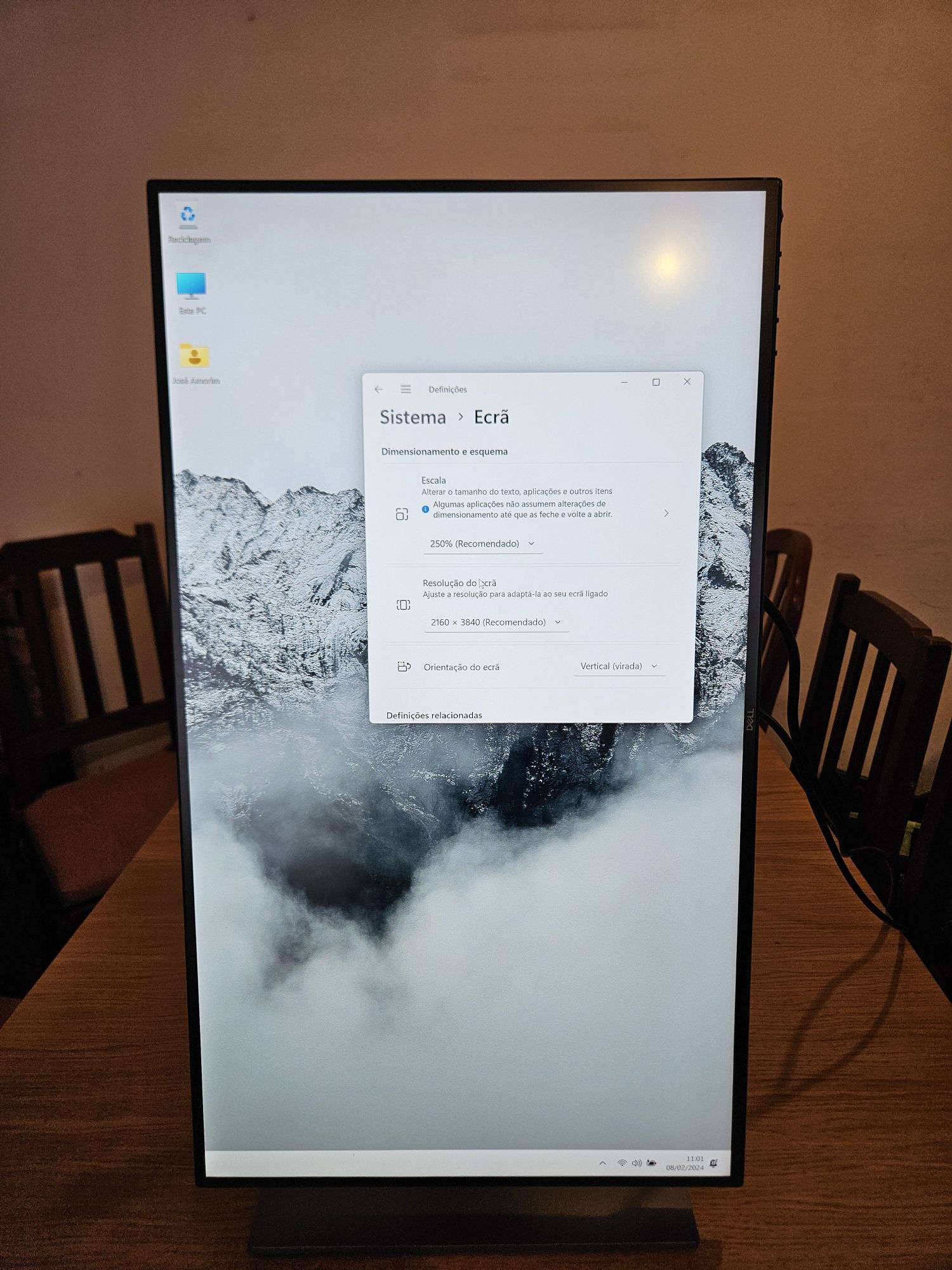 Monitor Dell 27'' 4K 60Hz IPS