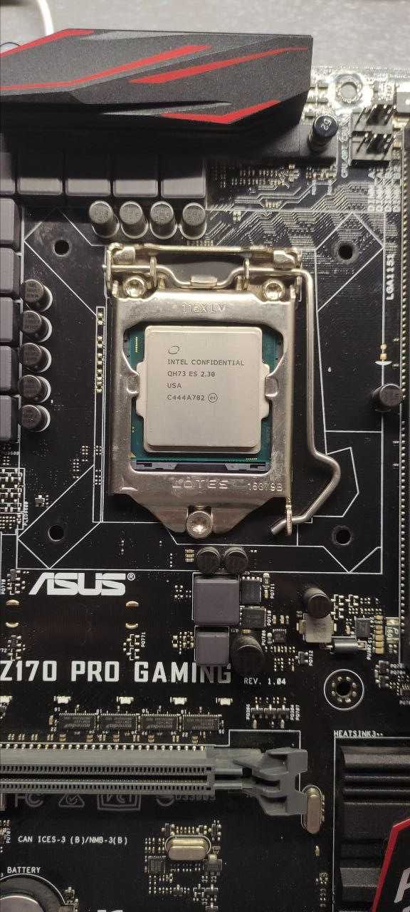 Продам комплект Asus pro gaming z170 + I7 6400T + G.Skill 16GB