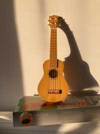 Gitara Ukulele SET z drewna brzozowego