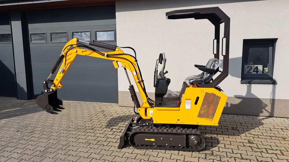 Minikoparka Windstorm XN10, Rhinoceros, 850kg, NEX, Koop,skrętne ramię