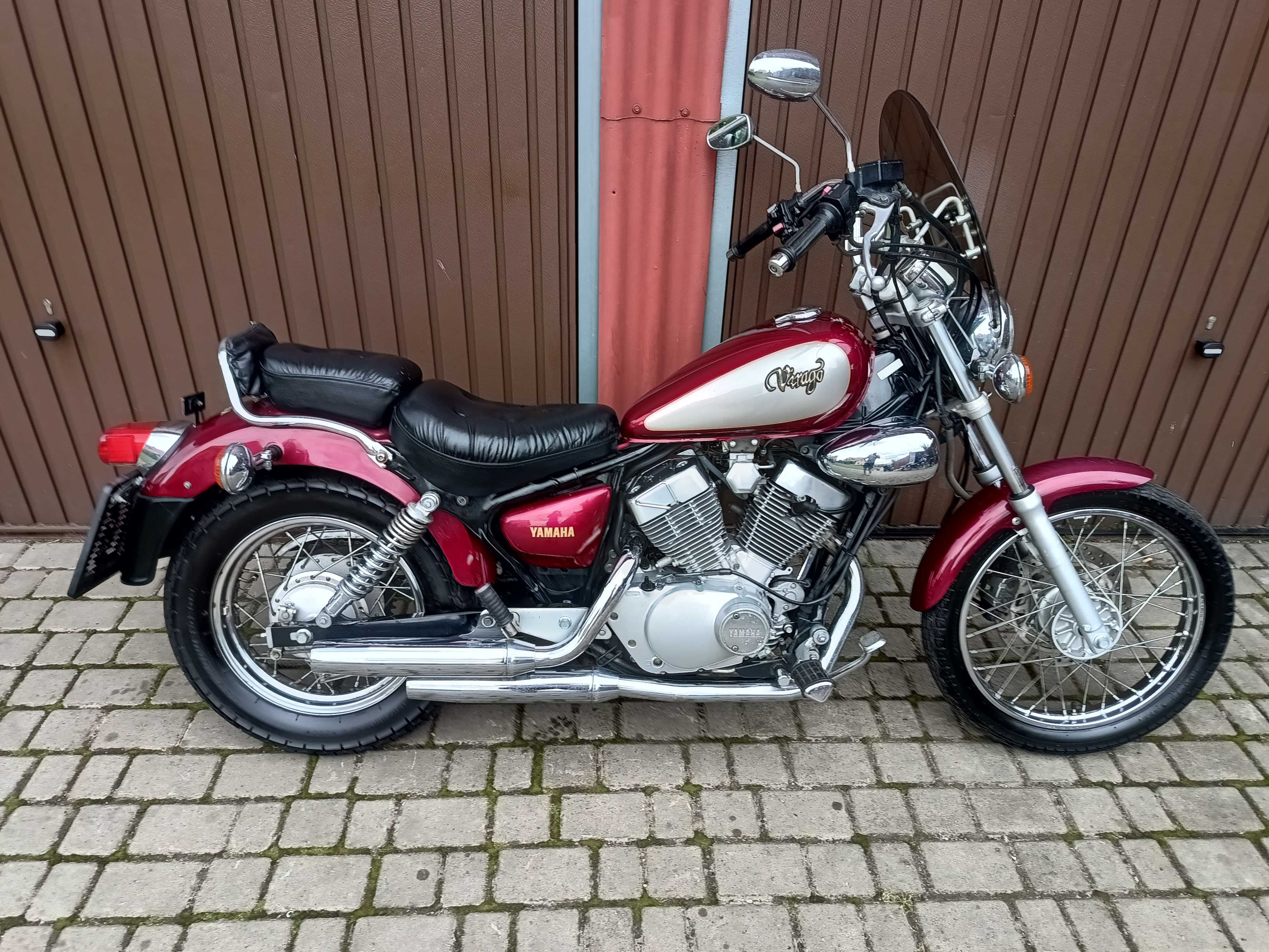 Piękna Xv 250 Virago z Niemiec , MOTOCYKLE ŻURAWICE