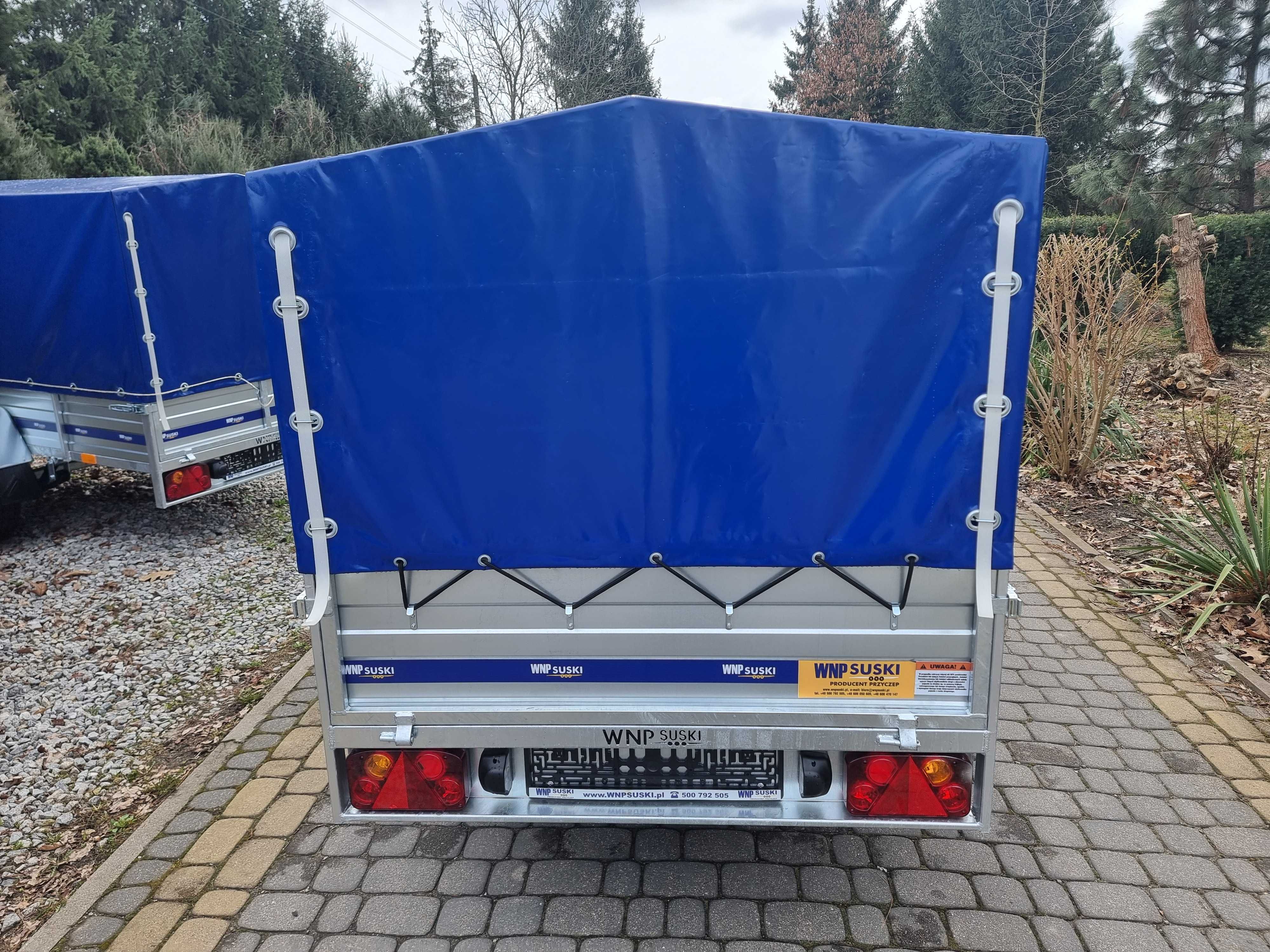 Przyczepka Suski 225x125x100 Resor+Amortyzator Solidna Dostawa