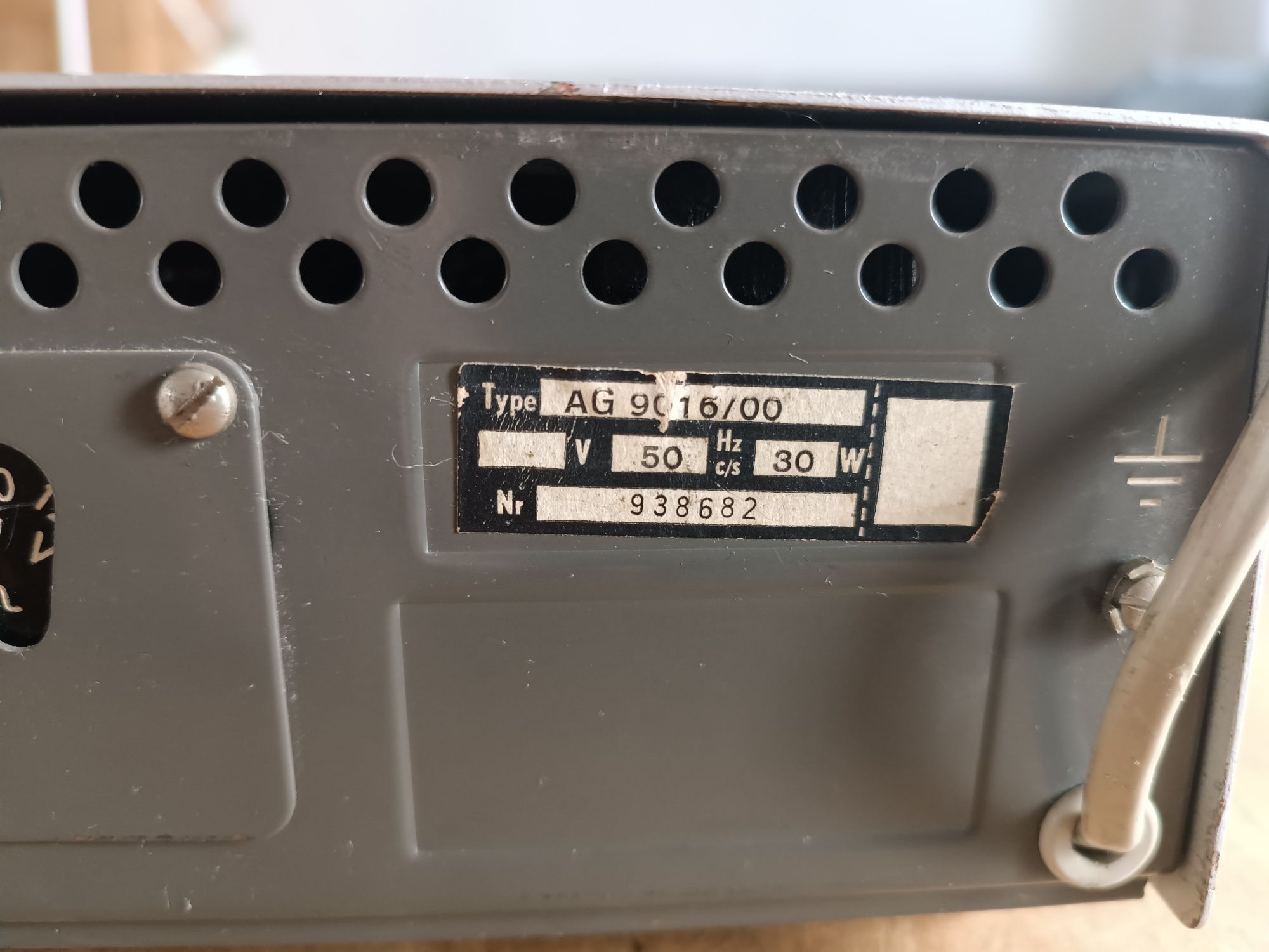 Wzmacniacz lampowy Philips AG 9016 SINGLE ENDED 1963r, oryg lampy