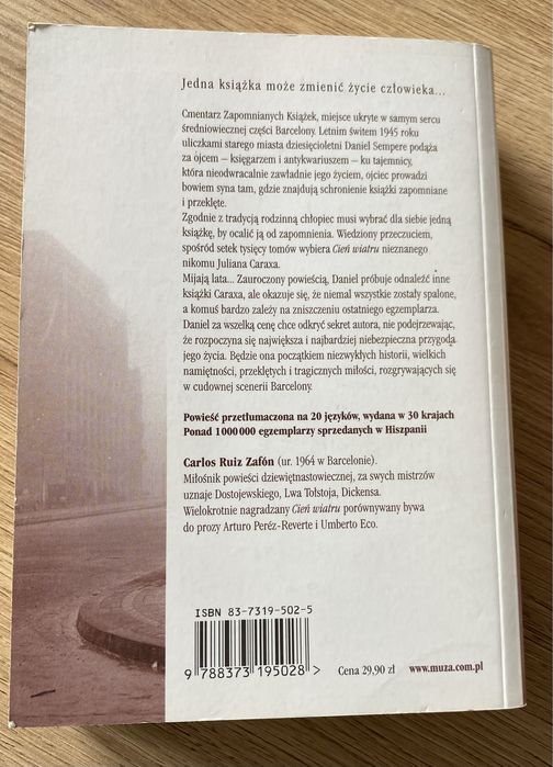 Cień wiatru - C. Ruiz Zafón