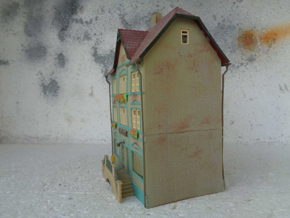 1:87 Edificio comercial Sparkasse pista comboio