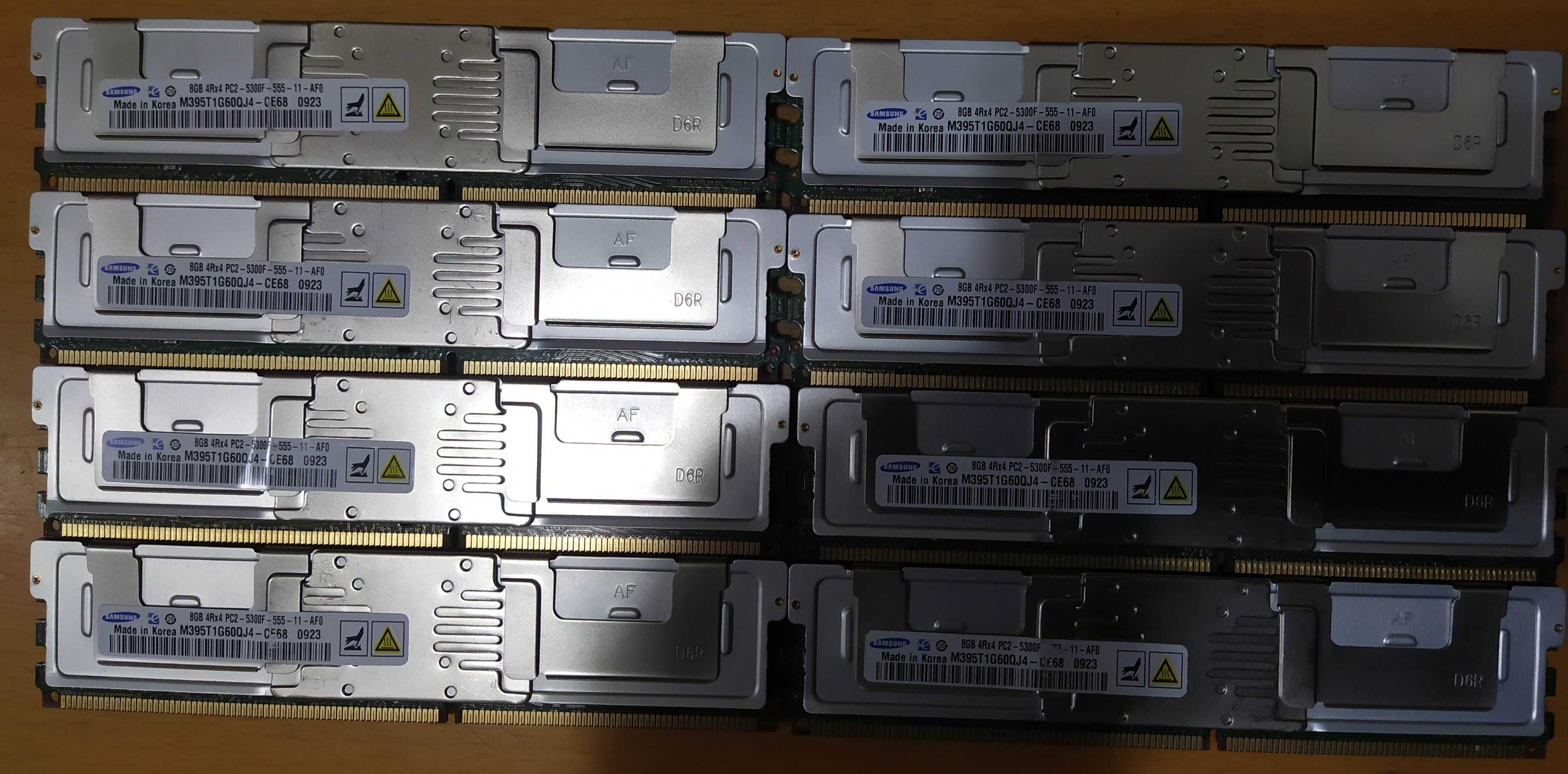 Серверна оперативна пам'ять Samsung 8Gb PC2-5300F 4Rx4 DDR2 M395T1G60Q