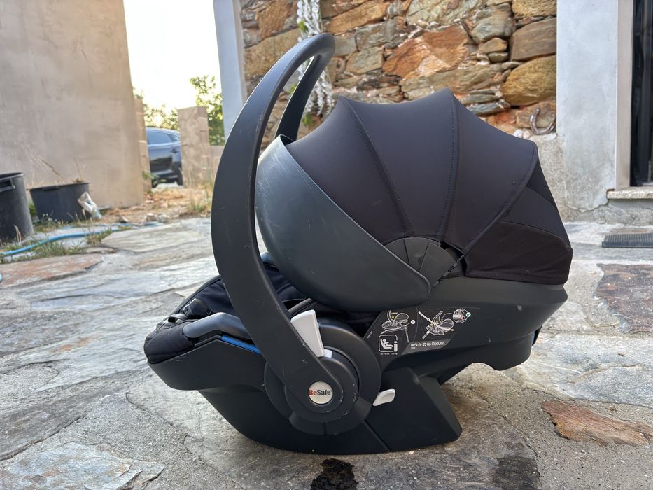 Carrinho Quinny + Ovo Besafe + Cadeira Auto Cybex