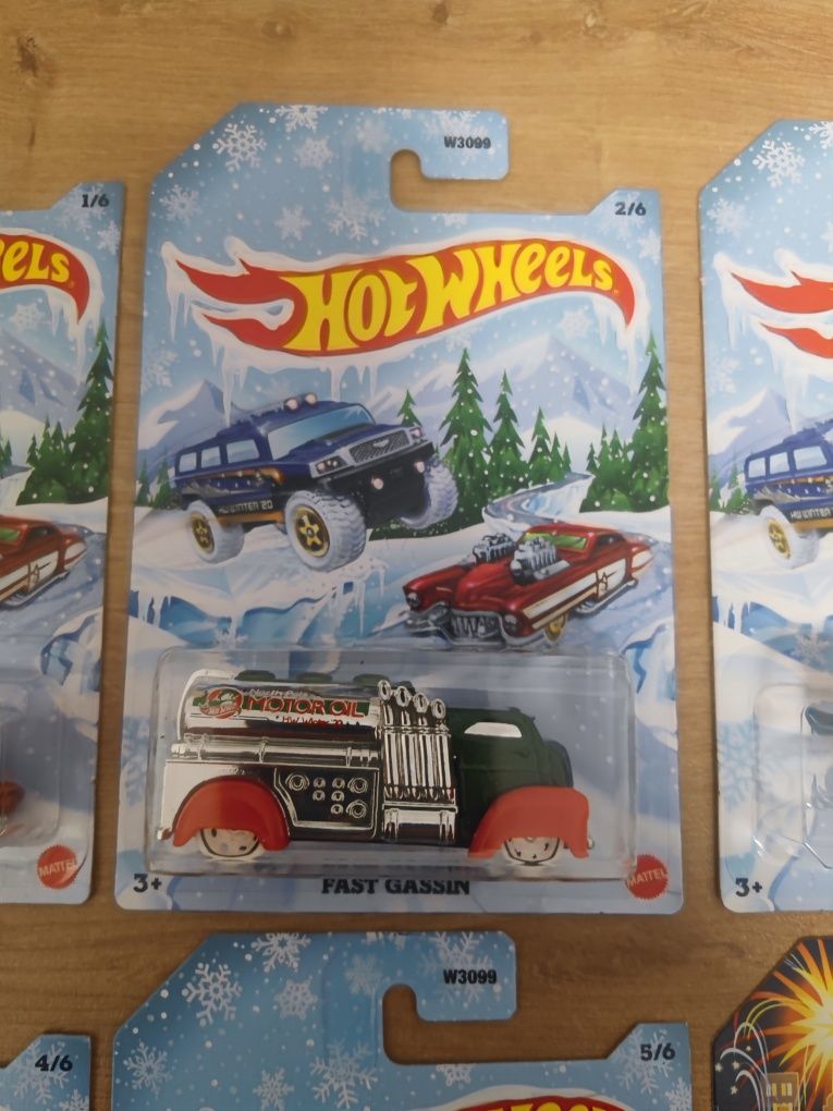 Hot wheels zestaw winter series 2020/2021