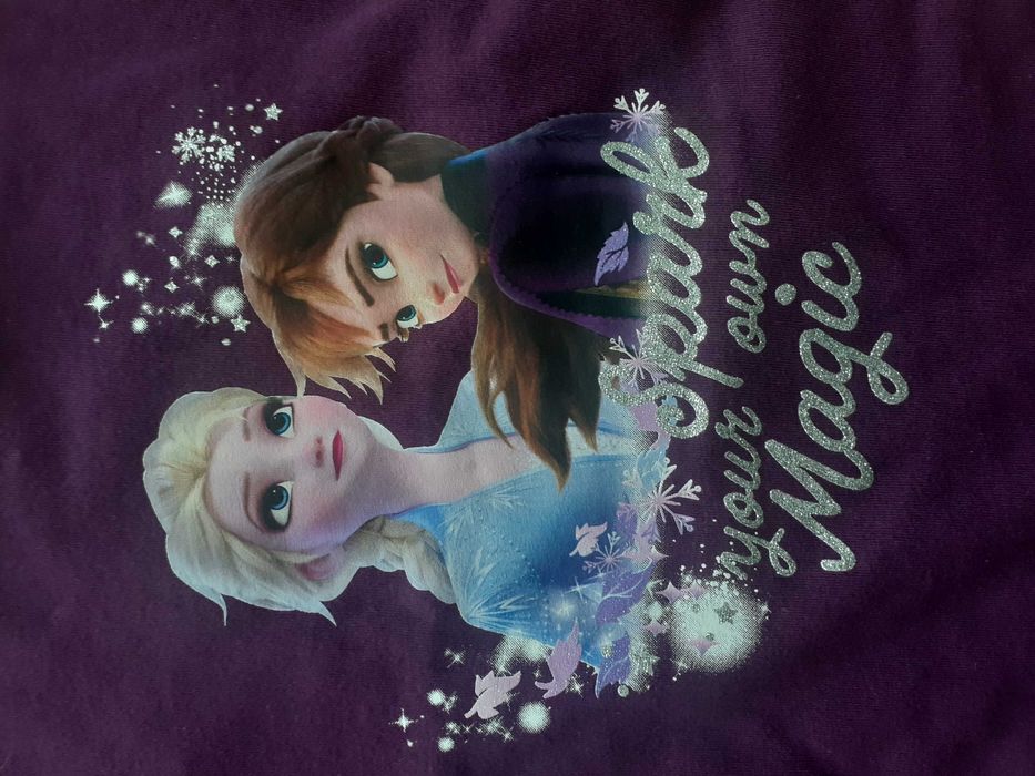 Komplet Kraina Lodu 92 / 98 H&M nowy bez metki tunika i legginsy