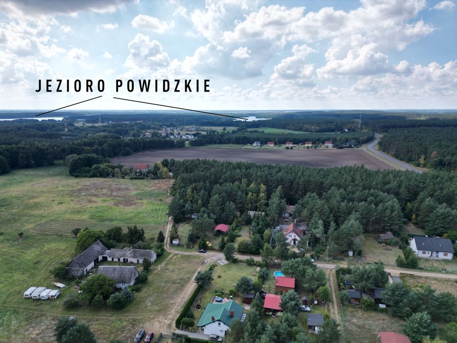 Działka z domkiem Ostrowo gm.powidz