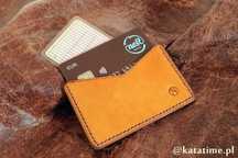 KARTOWNIK WIZYTOWNIK cardholder na 2 karty skóra FAJNY PREZENT!