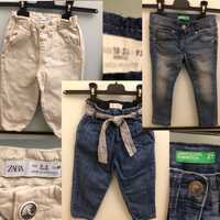 Продам джинсы для девочки 1,5 - 3 года