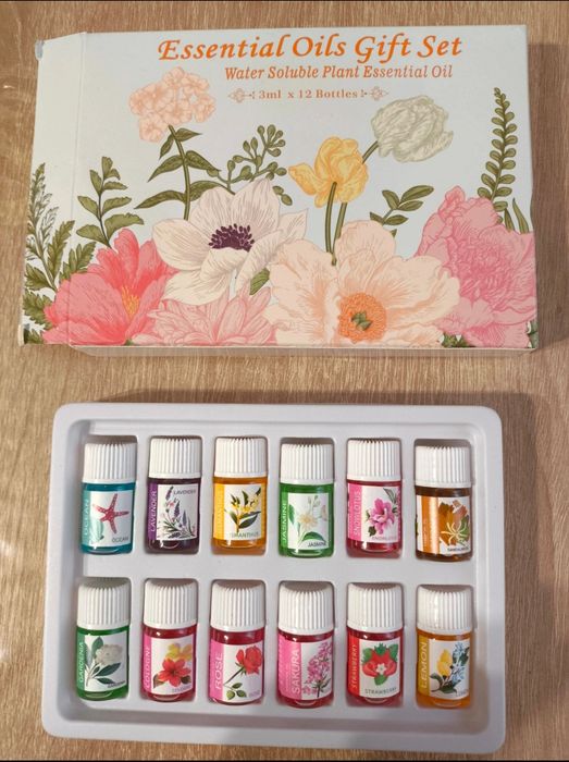Zestaw upominkowy z olejkami eterycznymi