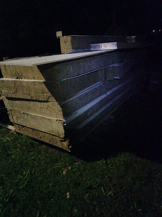 Płyty warstwowe 20cm wełna prasowana 17 m 2