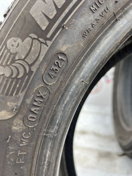 2шт 205/55R16 Michelin Alpin 6, СКЛАД Б/У РЕЗИНЫ