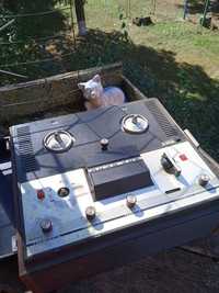 Катушечный магнитофон ЯУЗА 206, 1975г, бабинник.