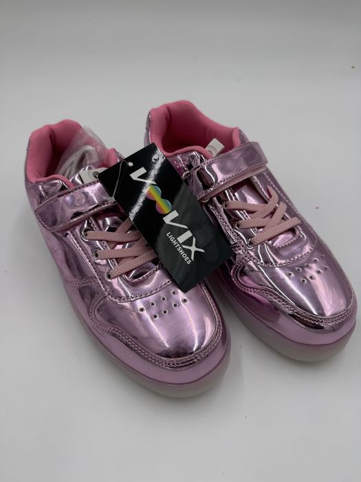 Swiecace rozowe adidasy rozmiar 37