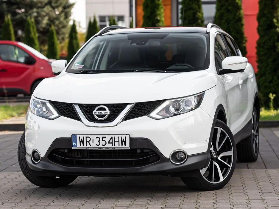 Nissan Qashqai 1.6DCI 130KM~TEKNA+~Panorama~Skóra~Kamera~Navi~Oryginał~Serwis~