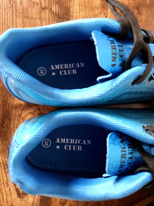 XA4 buty trampki sportowe damskie męskie niebieskie halówki czarne