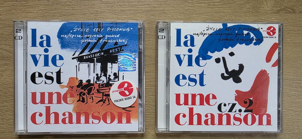 2 x 2CD La Vie Est Une Chancon - piosenka francuska / składanka
