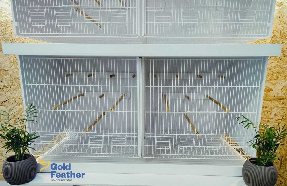 Gaiolas Voadeiras PVC - Canários, Exóticos, Periquitos