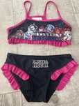 Kostium kąpielowy monster high r. 116 122 dwuczęściowy