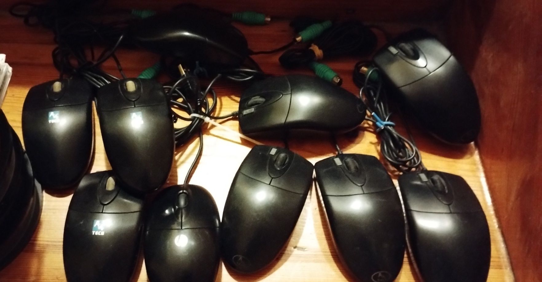 10 myszek (9 - PS/2 i 1 USB)