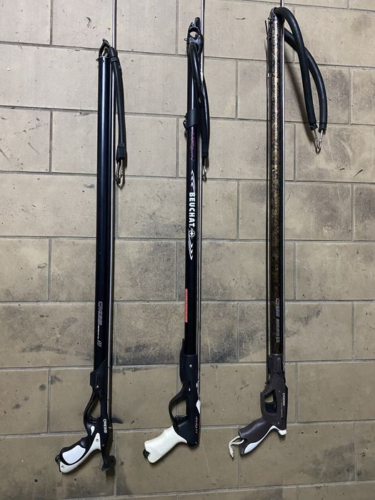 Armas caça submarina mergulho