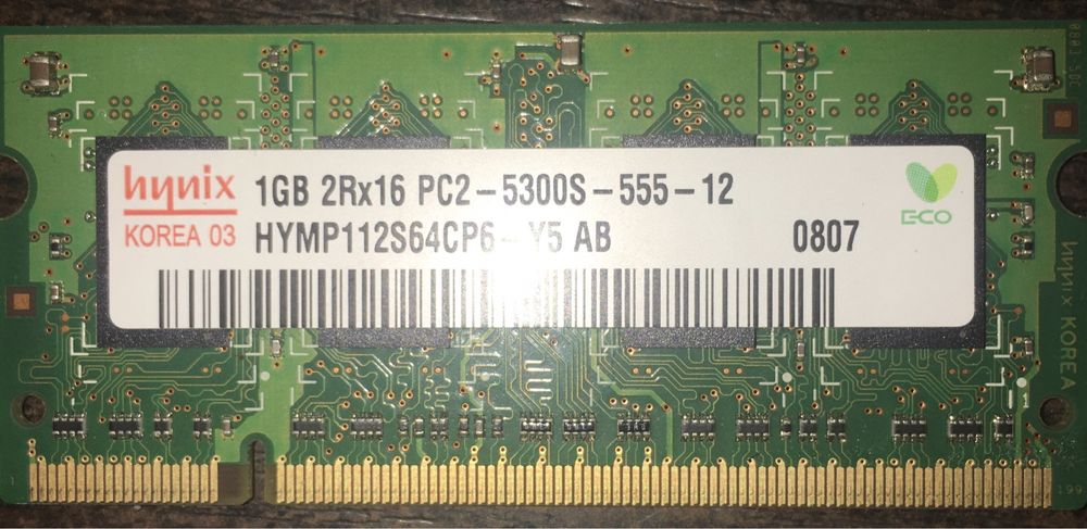 DDR2-1Gb(4шт) DDR3-4Gb(2шт),RAM for Epson