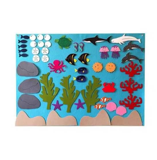 Kreatywny prezent na Dzień Dziecka - filcowe akwarium, zrób to sam