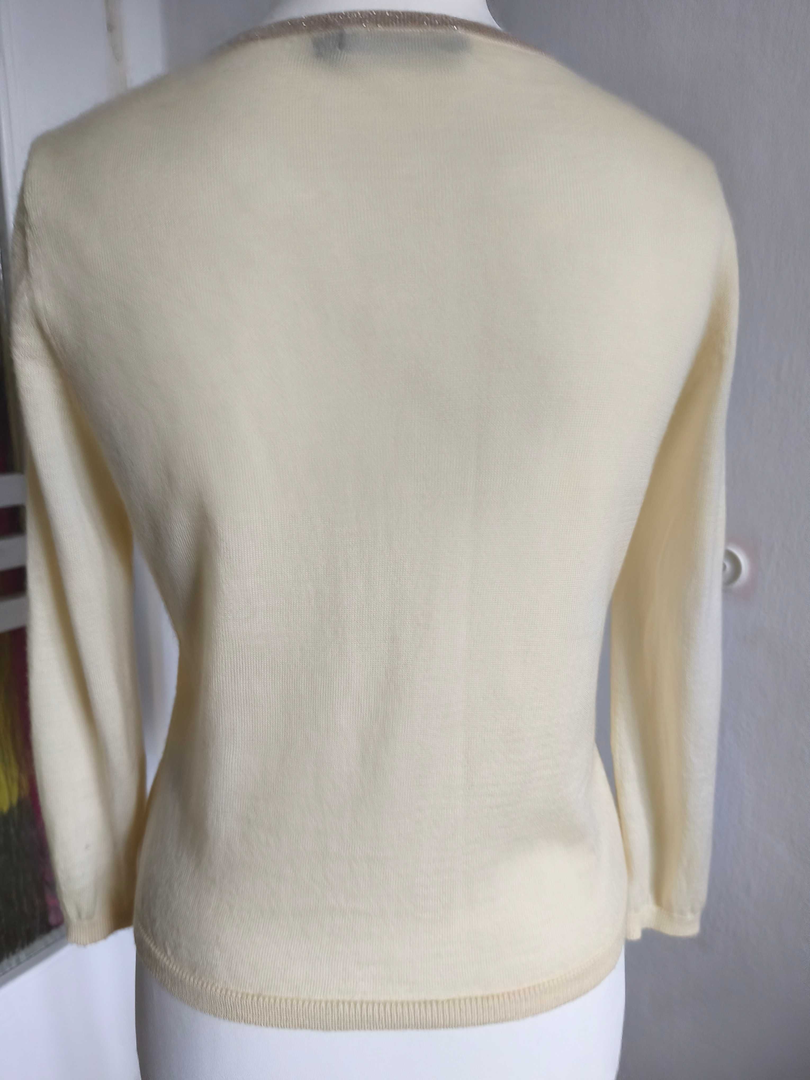 Sweterek kremowy Mint velvet R14 kremowy