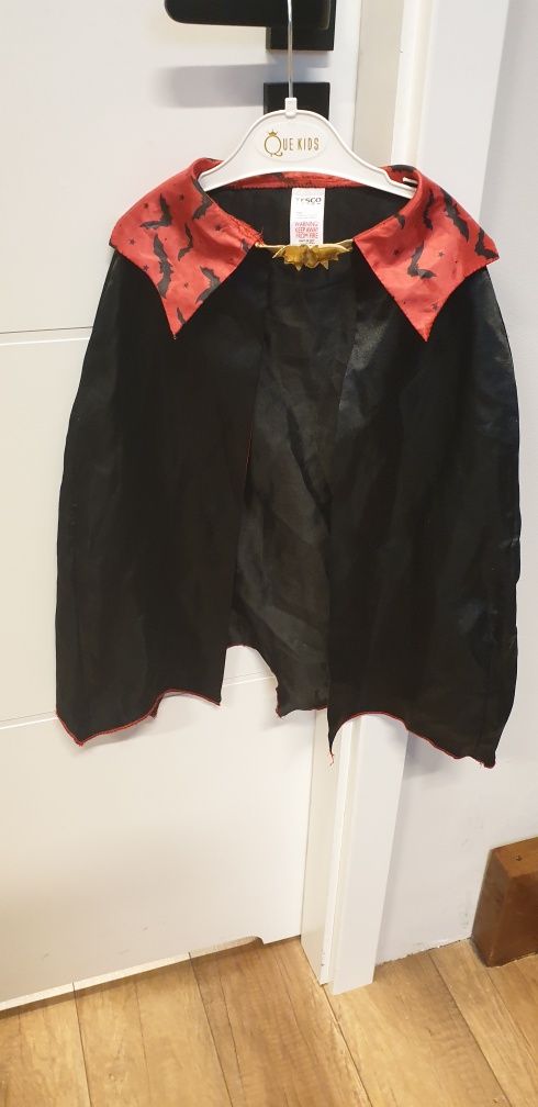 Peleryna Dracula kostium karnawałowy 116