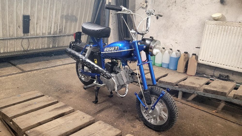 Motorynka m2 przejściówka odbudowana zarejestrowana