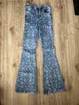 Spodnie jeansy dzwony xs