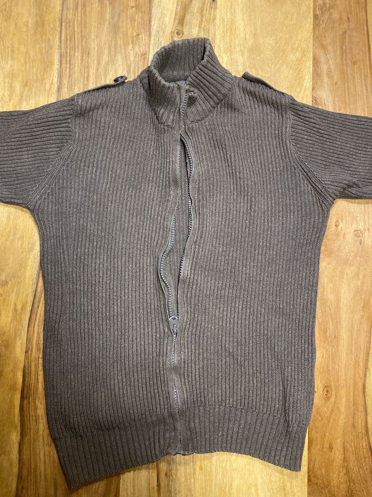 Sweter chłopięcy Zara Kids 152 cm brązowy