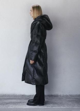 Пухове пальто massimo dutti