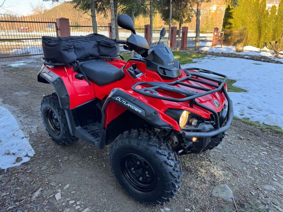 Can-Am Outlander 570 Wspomaganie Homologacja T3b Nowe Opony Yamaha Suzuki