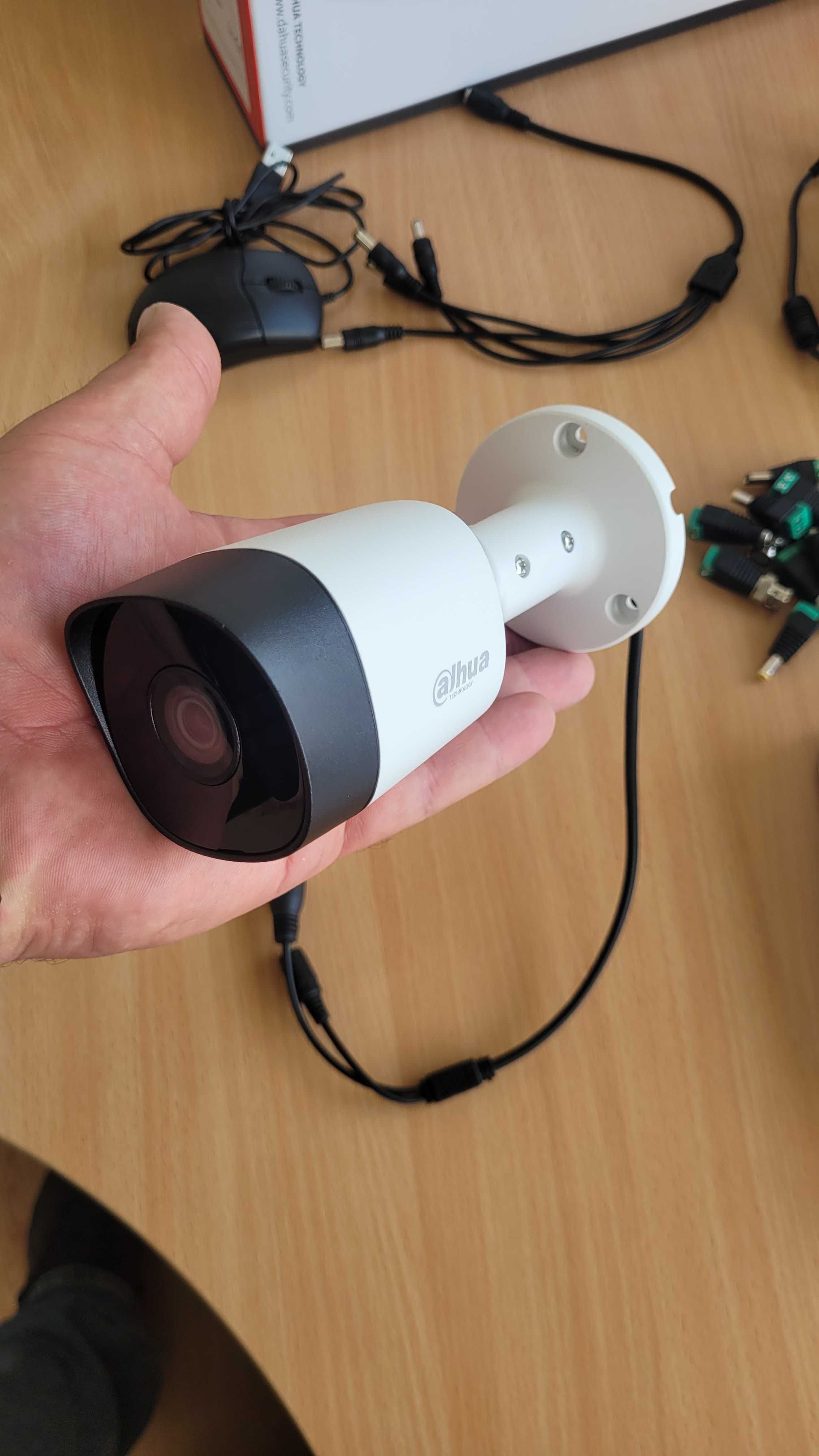 Хіт! Комплект системи відеоспостереження на 4 камери Hikvision Dahua