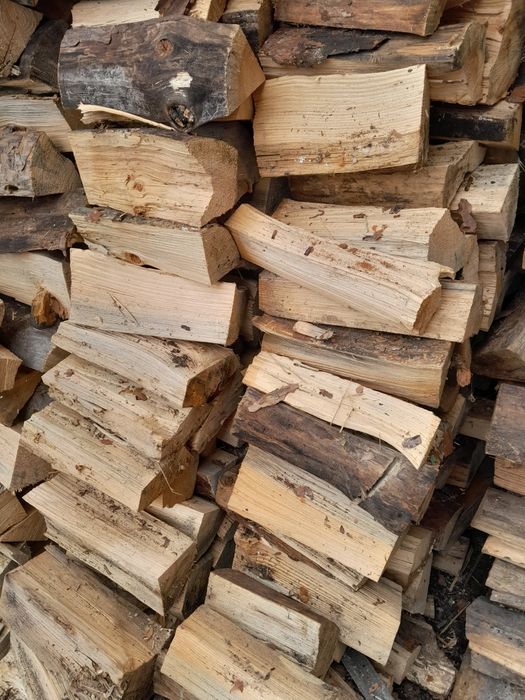 Suche drewno opałowe opał drzewo sosna brzoza olcha