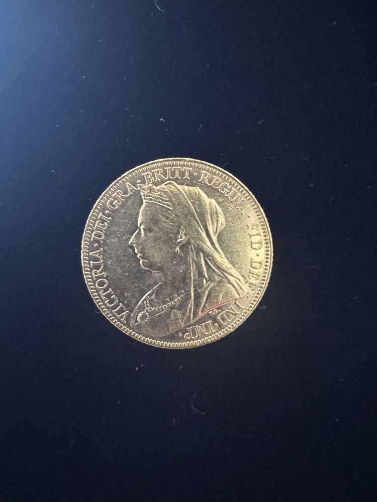 Libra ouro victoria 1899