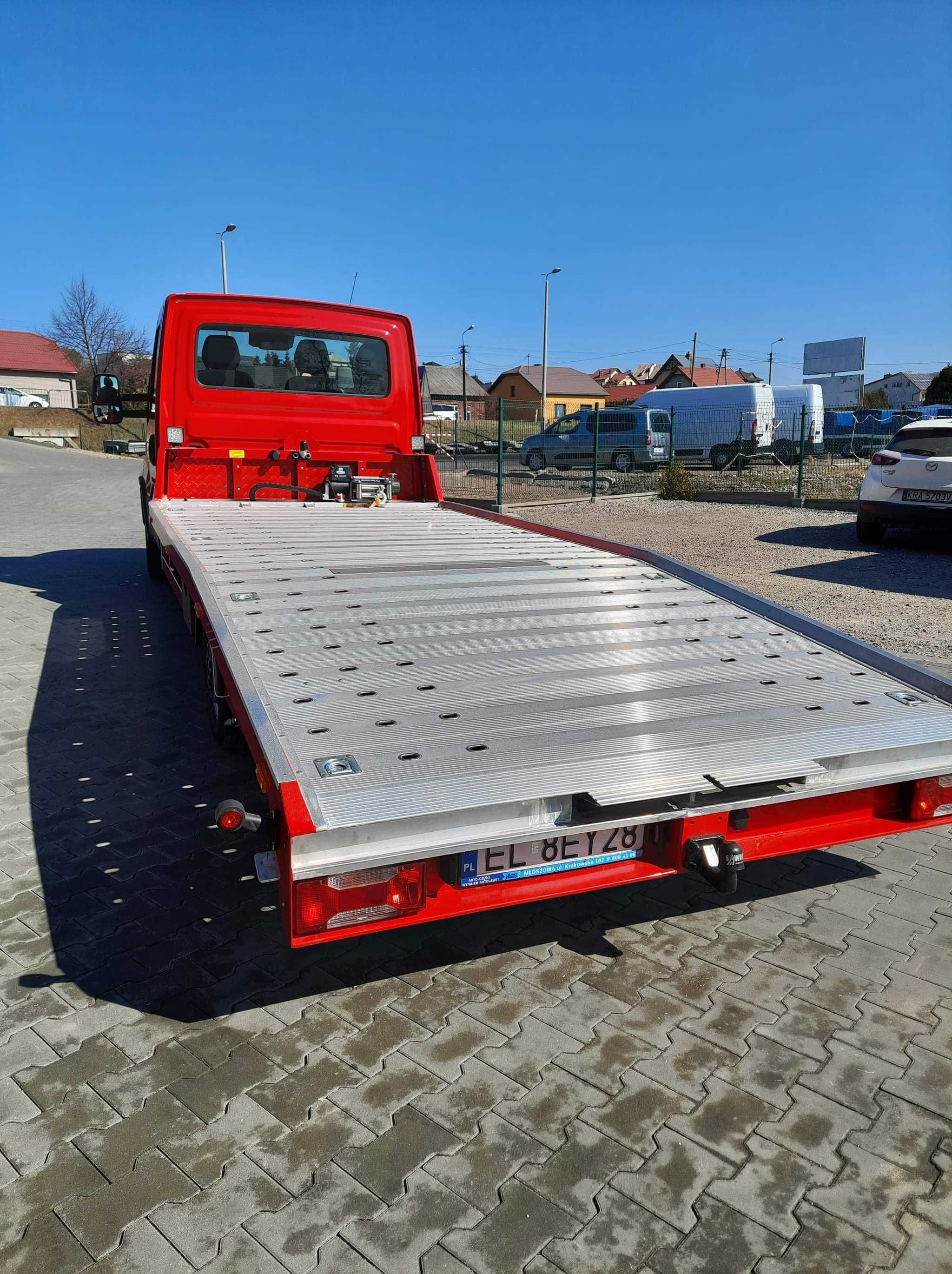 Wynajem Wypożyczalnia lawety Lawet Autolawet Iveco Daily 3.0 D