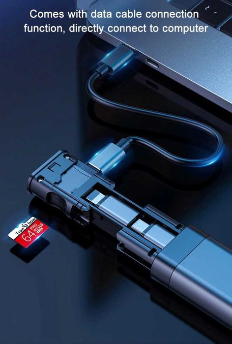 Кабель для зарядки передачи данных Micro SD хаб