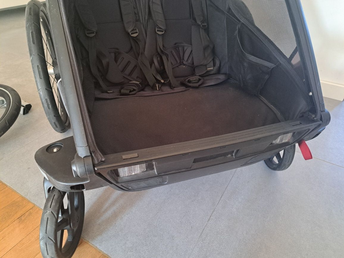 Thule stan idealny chariot sport 2 komplet z kółkiem do joggingu