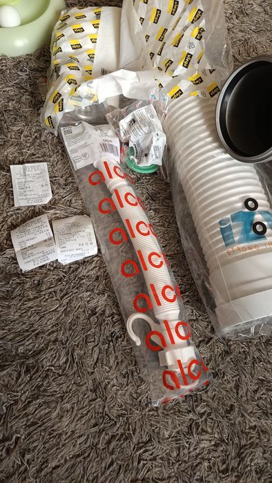 Przyłącze wc elastyczne nowe 100-110