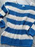 LIKWIDACJA sklepu Sweter w paski Polska produkcja