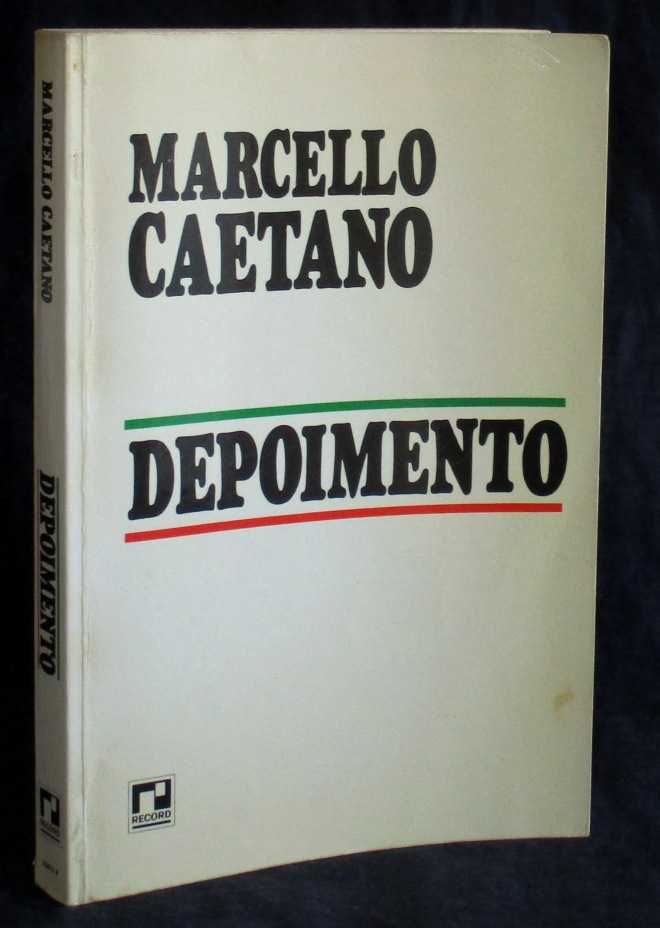 Livro Depoimento Marcello Caetano Record 1974