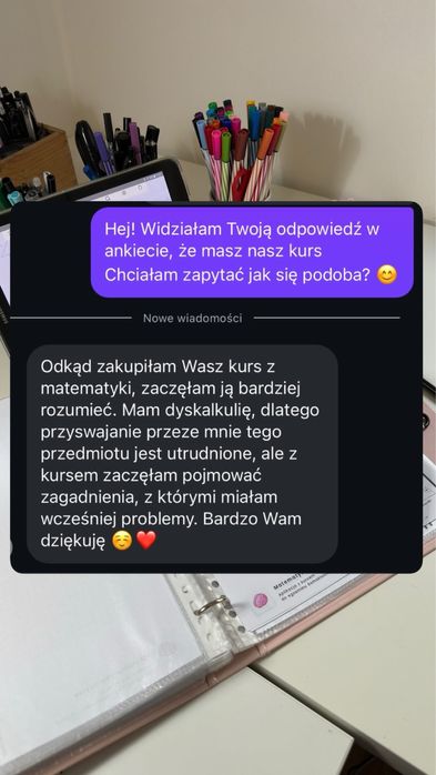 Korepetycje z nauczycielką matematyki